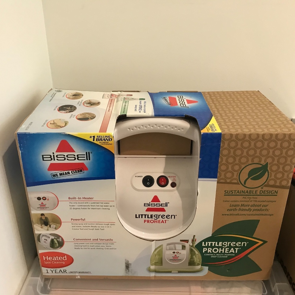 Little Bissell ProHeat Cleaner - New in Box